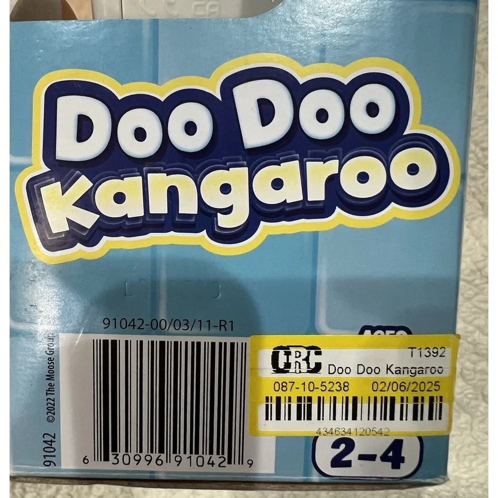 NEW‎ NIB Doo Doo Kangaroo - Feed Him Until He's Gotta Go! 2-4 Players Ages 3+